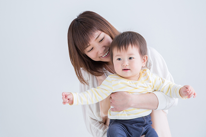 0歳児の検診も行います